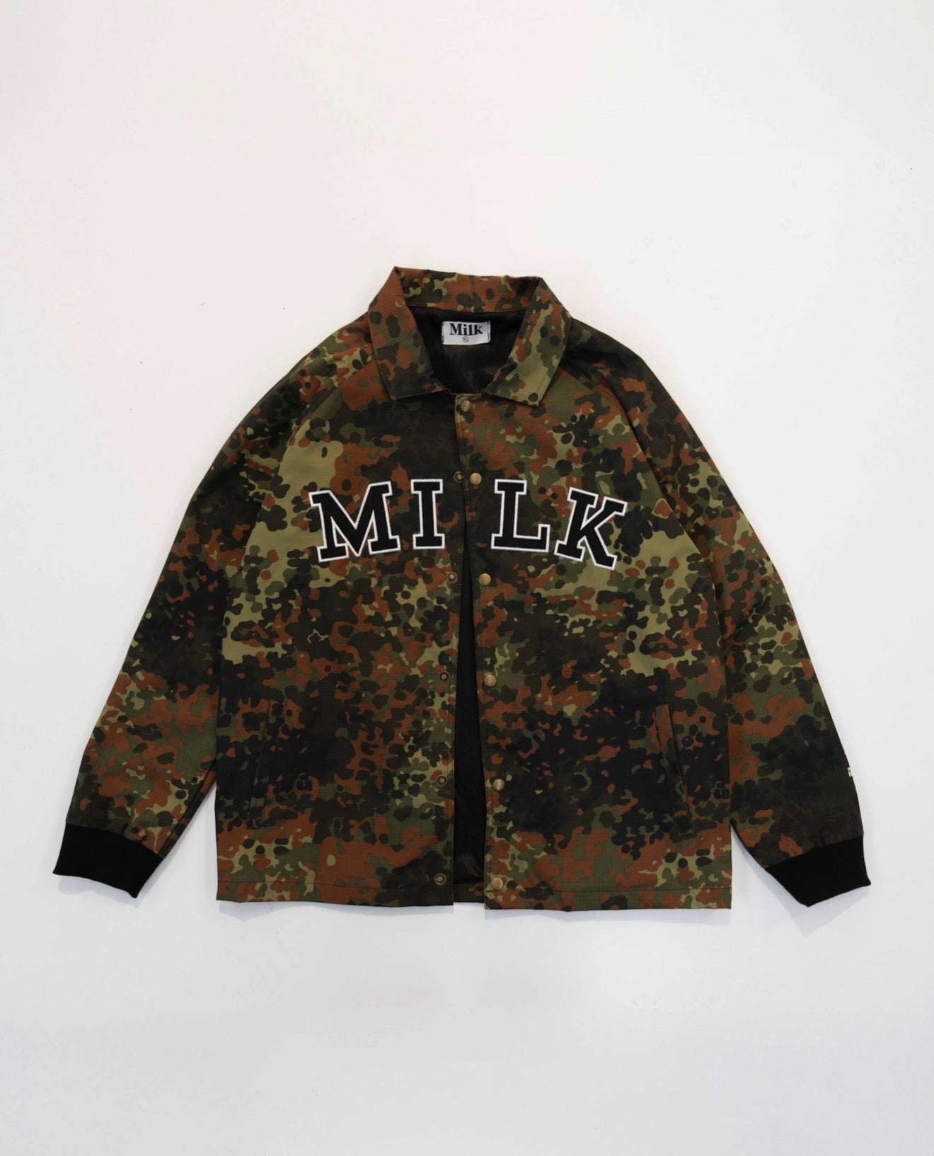 Milk Jerry Camo Coach Jacket