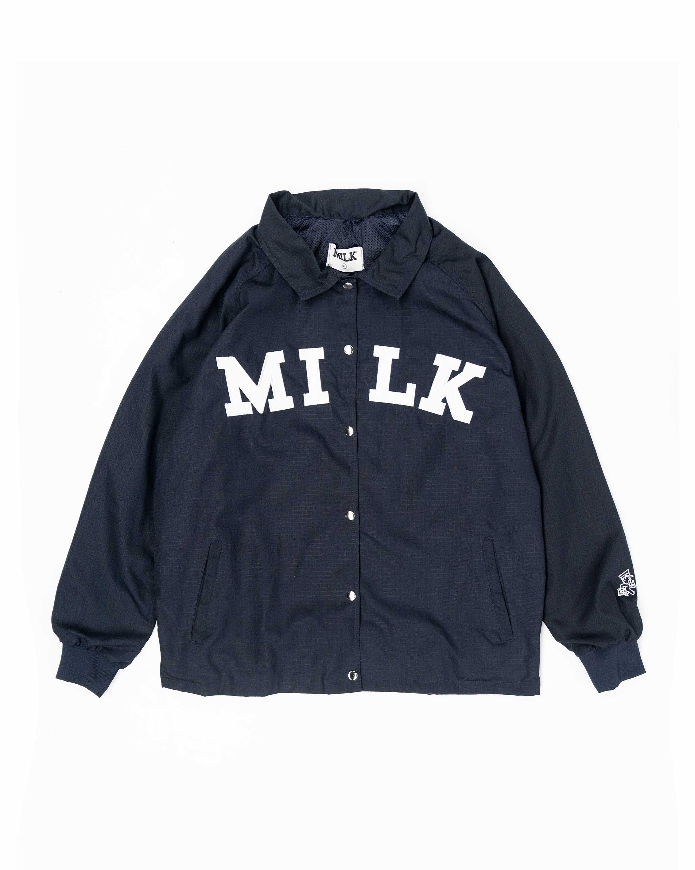 Milk Jerry Navy Coach Jacket