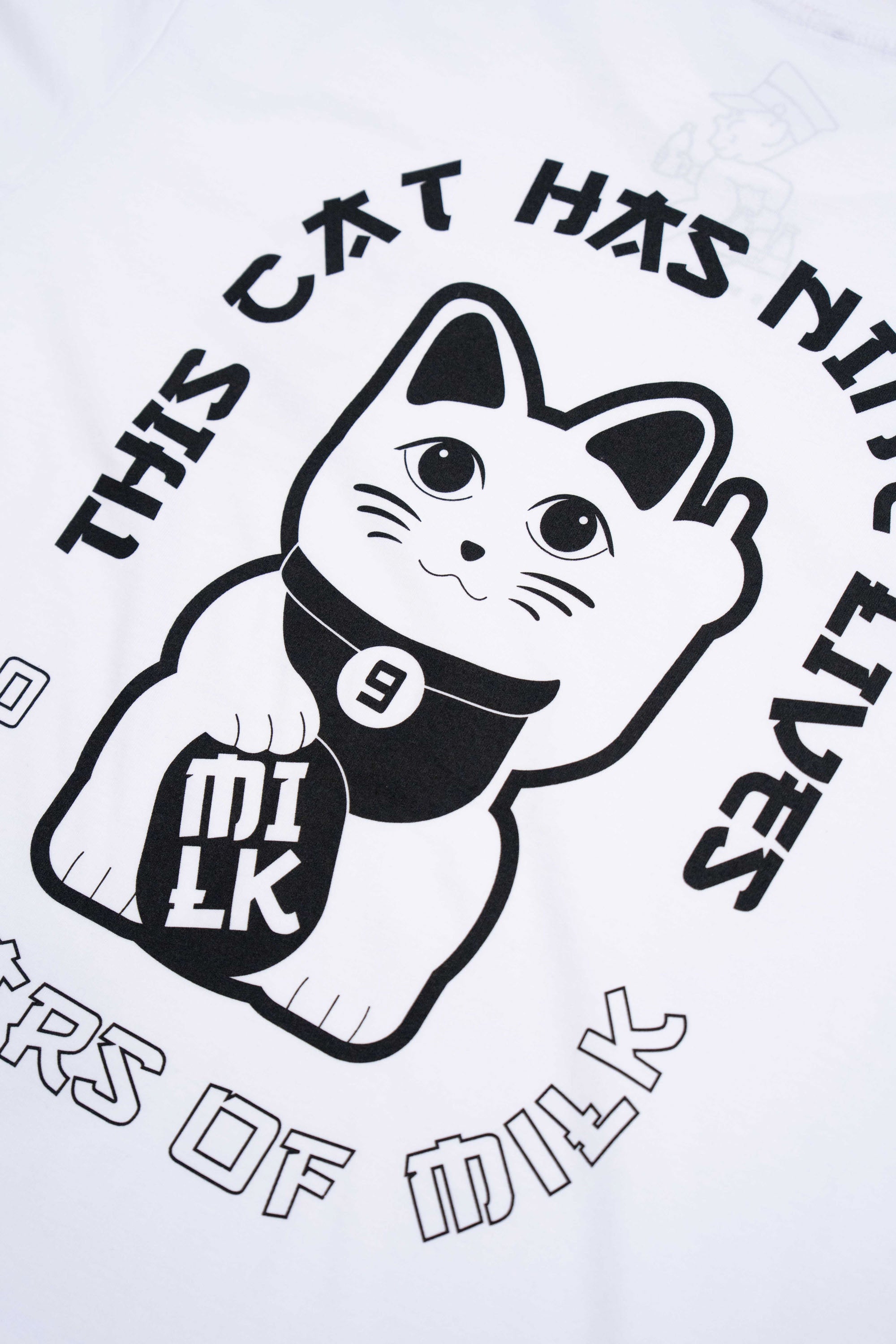 9th Anniversary Lucky Cat Tee