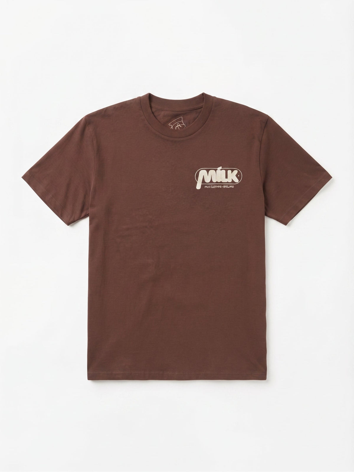 Milk Daily Tee - Chestnut #Colour_Chestnut
