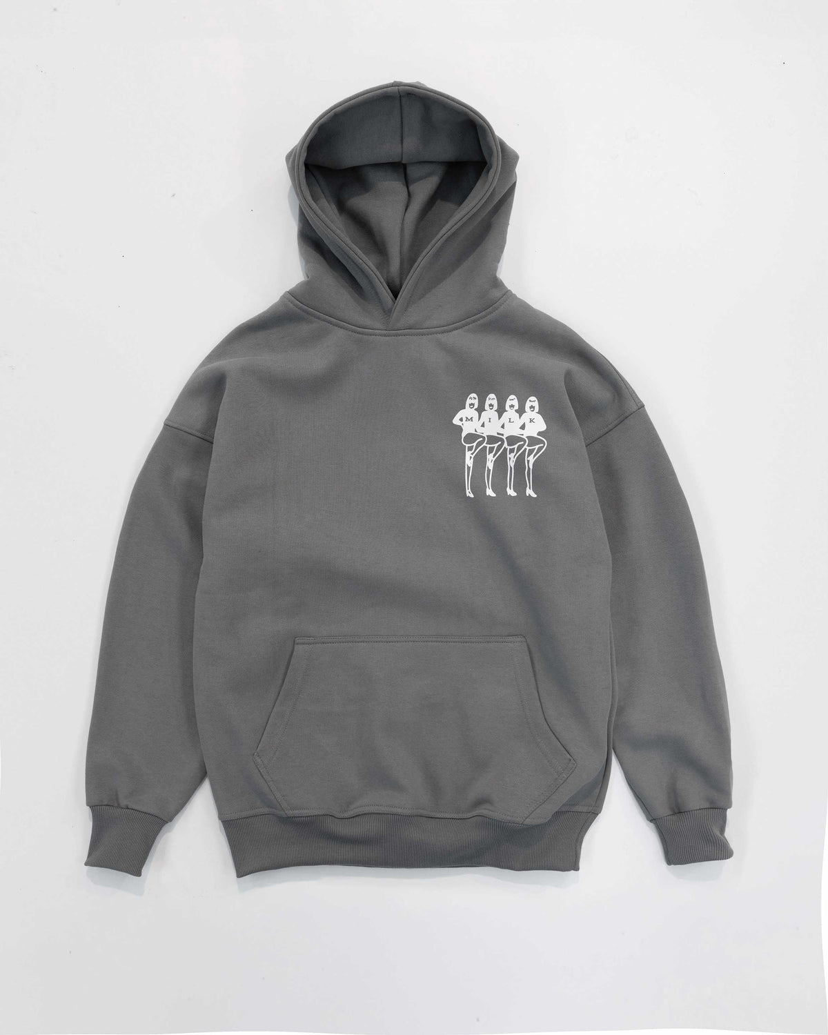 Dancing Girls  Hoodie - Grey #Colour_Grey