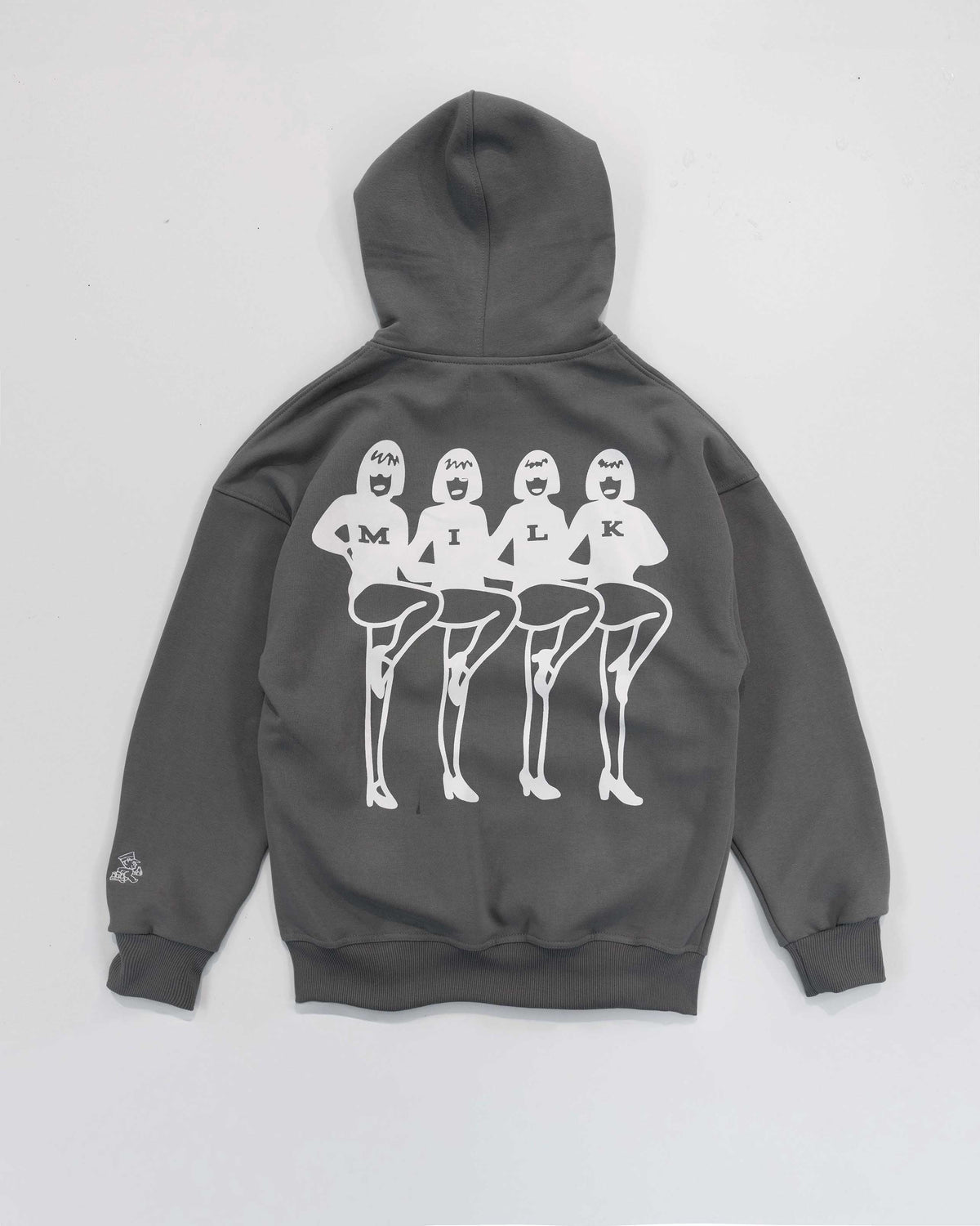 Dancing Girls  Hoodie - Grey #Colour_Grey