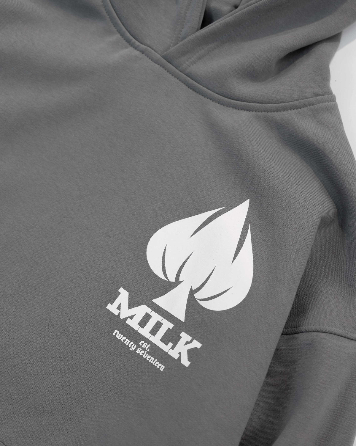Ace Of Spades Hoodie - Washed Grey #Colour_Washed Grey