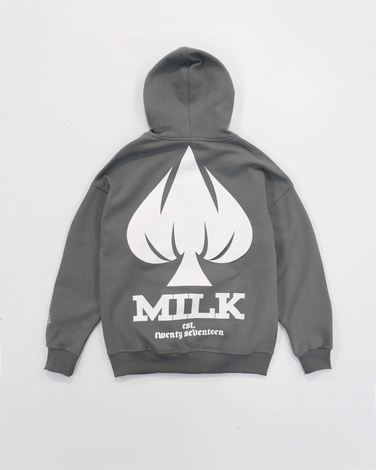 Ace Of Spades Hoodie - Washed Grey #Colour_Washed Grey