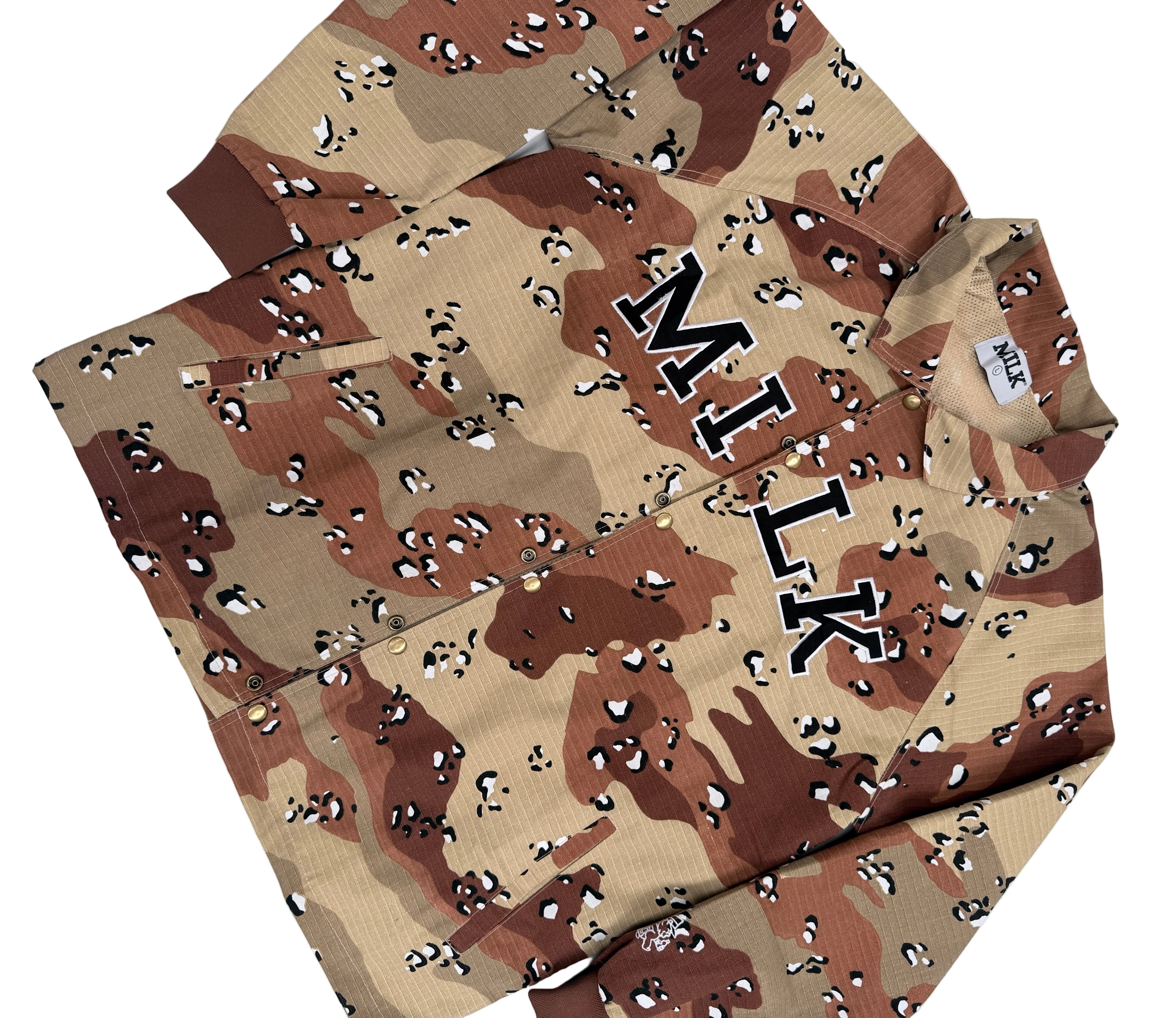 Jerry Camo Coach Jacket