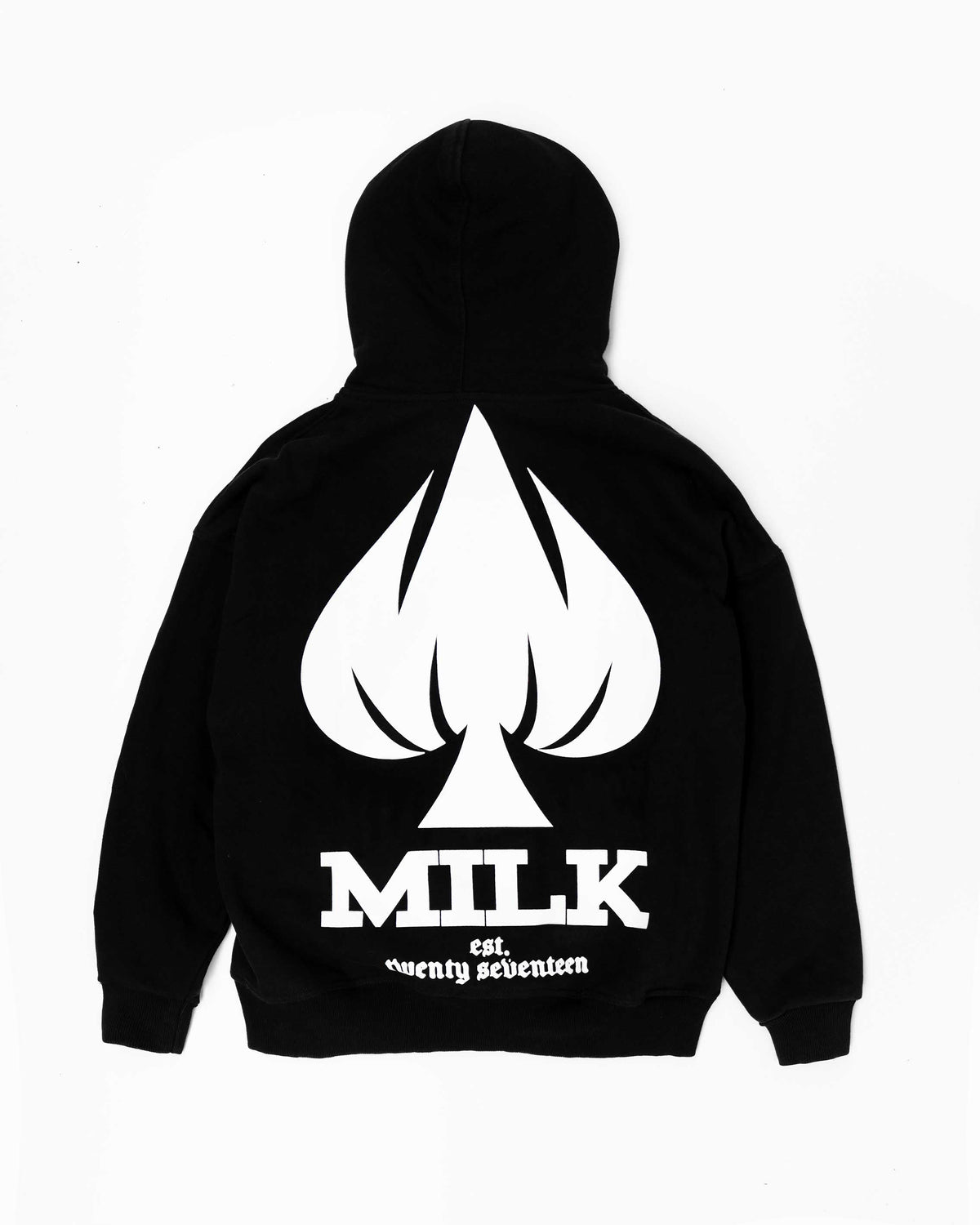 Ace Of Spades Hoodie - Washed Black #Colour_Washed Black