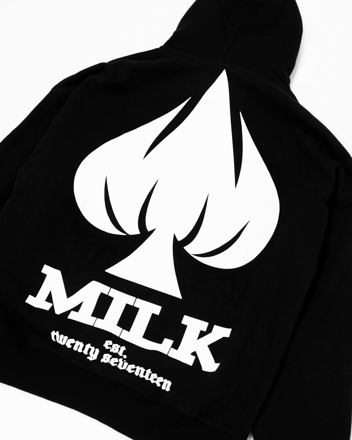 Ace Of Spades Hoodie - Washed Black #Colour_Washed Black
