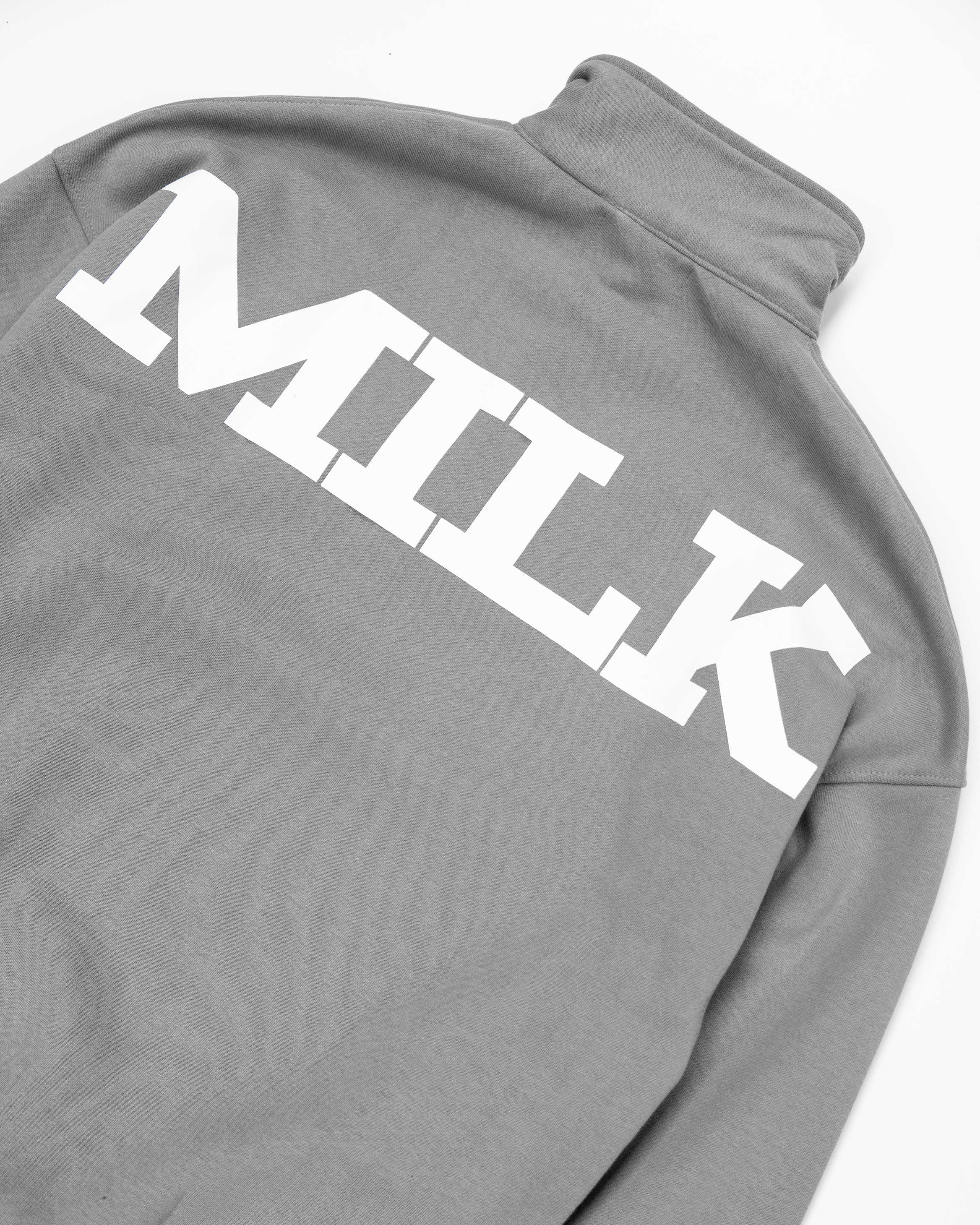 Milk Spellout 1/4 Zip