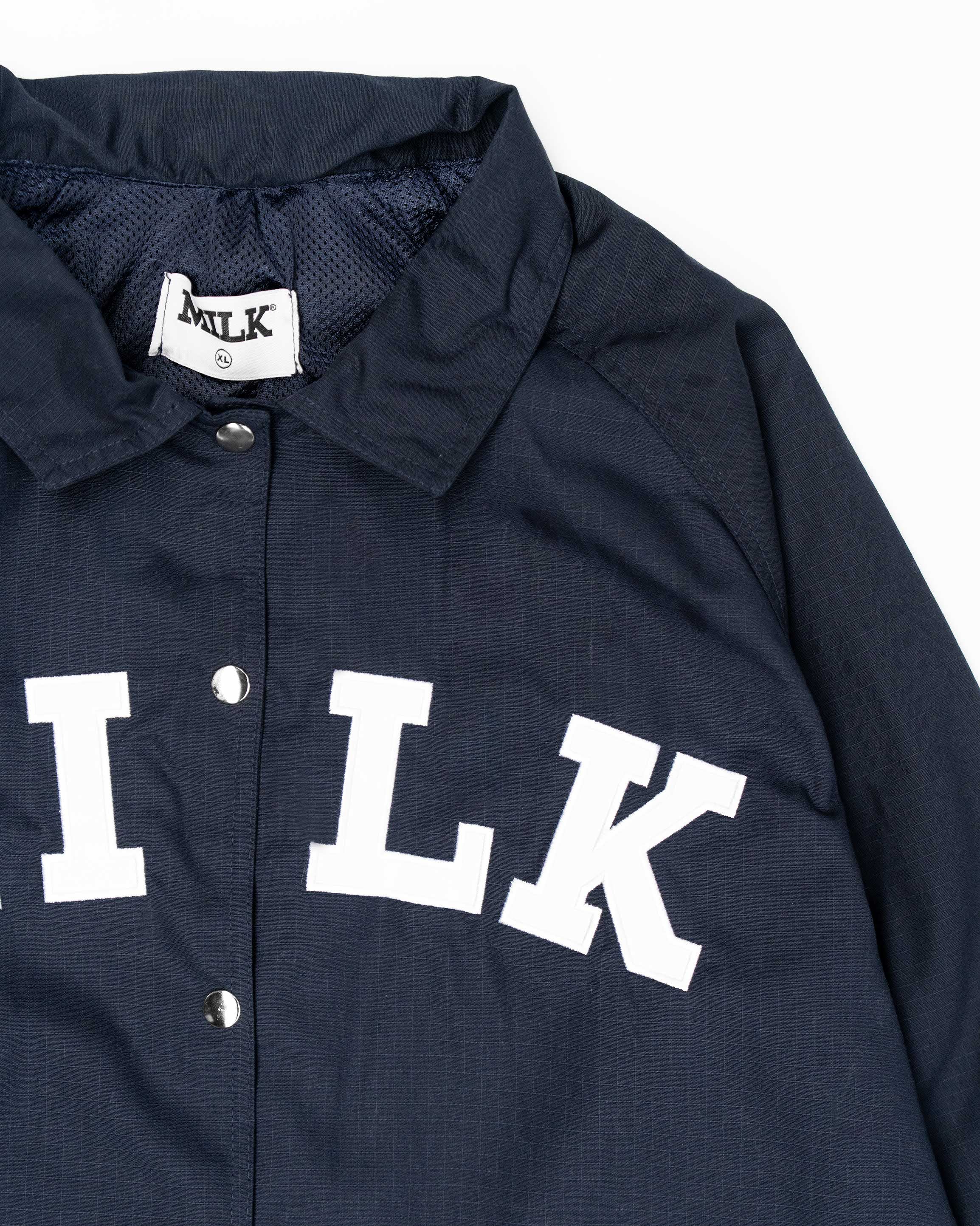Milk Jerry Navy Coach Jacket