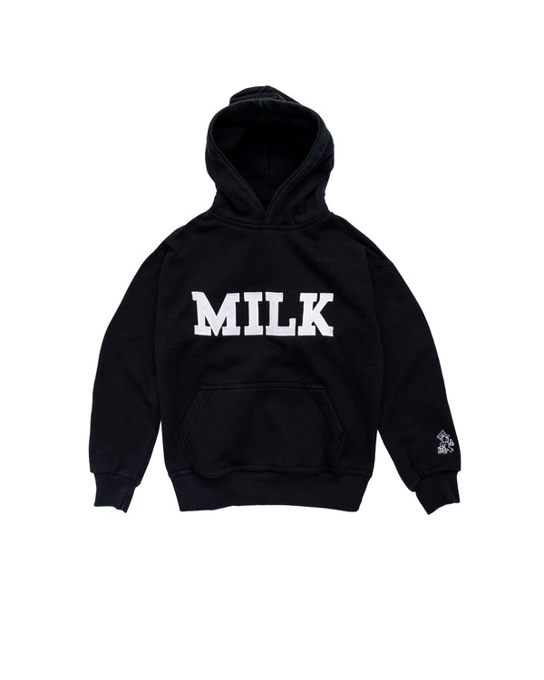 Mini Milk Appliqué Hoodie