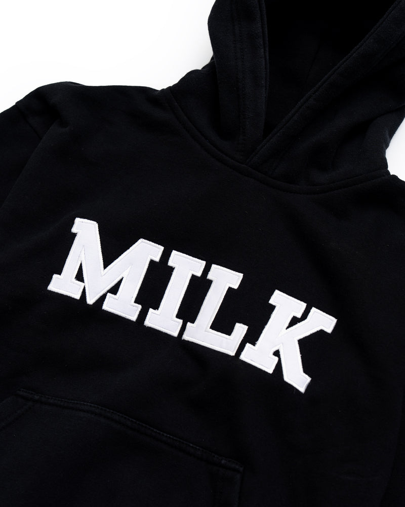 Mini Milk Appliqué Hoodie