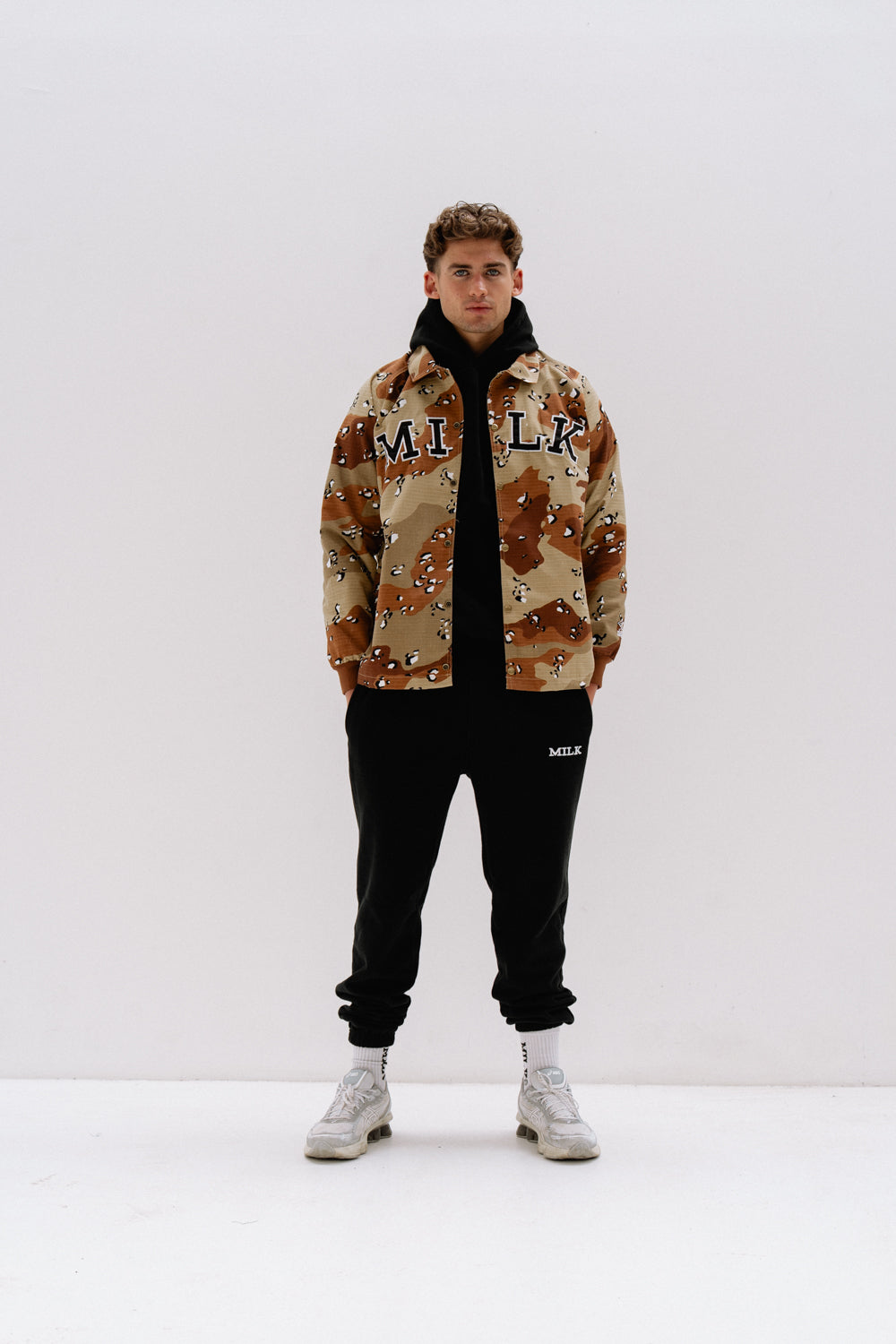 Jerry Camo Coach Jacket