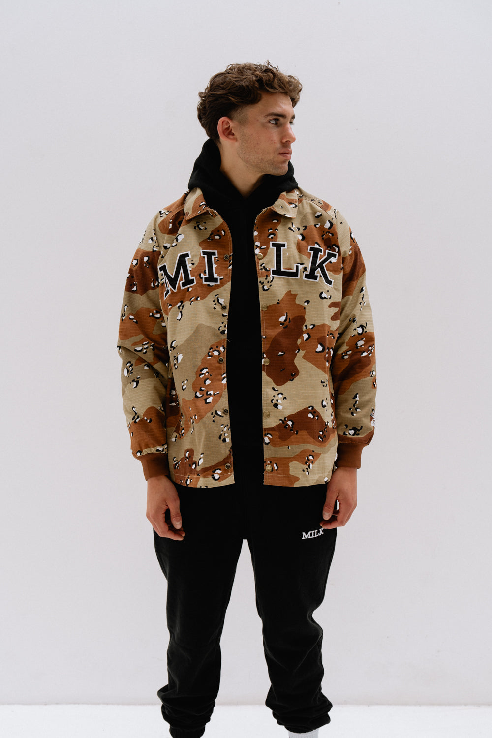 Jerry Camo Coach Jacket
