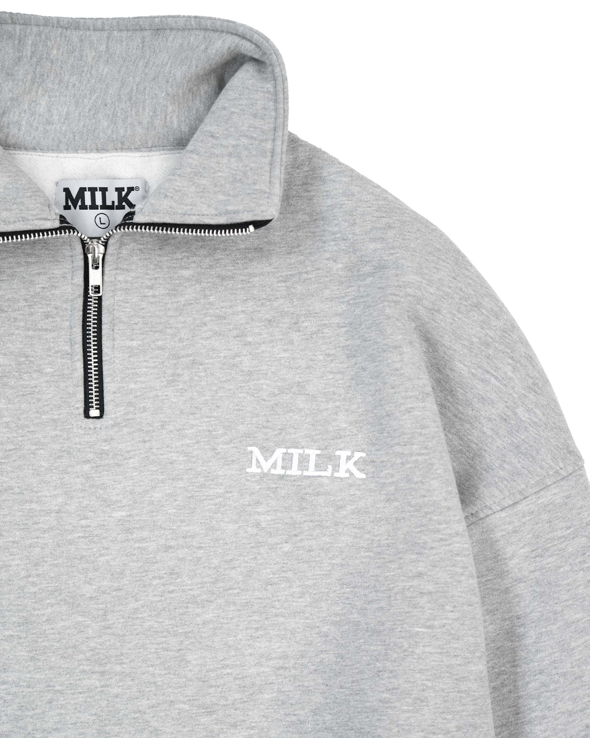 All Day 1/4 Zip - Grey #Colour_Grey