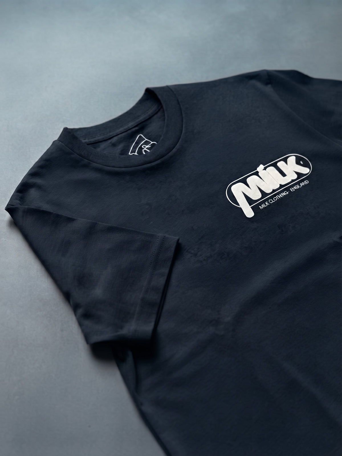 Milk Daily Tee - Ink Blue #Colour_Ink Blue