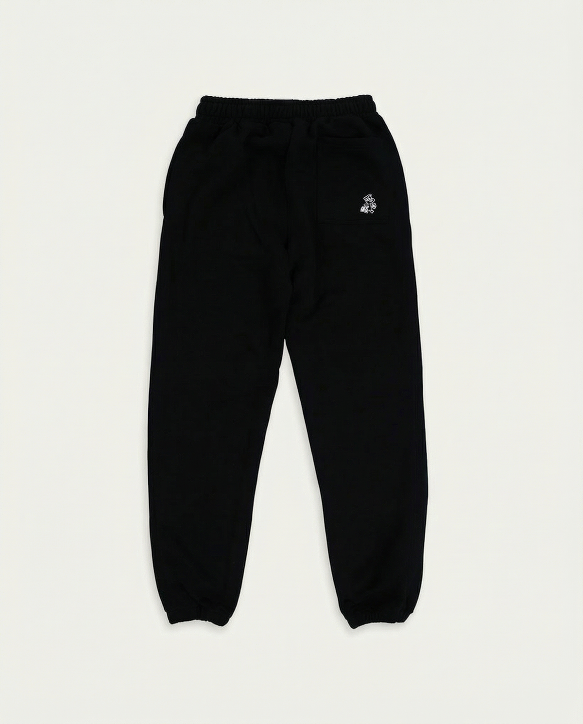Milk Spell Out Joggers - Washed Black #Colour_Washed Black